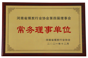 河南省煤炭行业协会常务理事单位